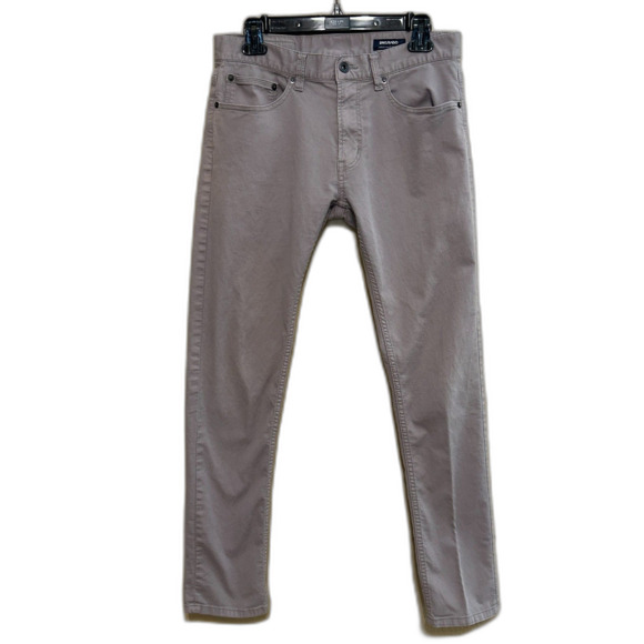 Grand Global Pants Mens Size 30 Gray Kurabo Japan Made Fine Wale Corduroy - Picture 1 of 9